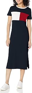 T-Shirt Short Sleeve Cotton Summer Dresses for Women