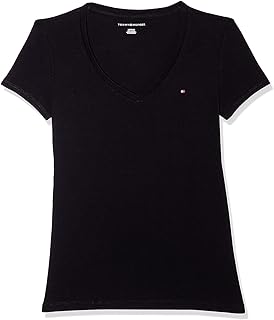 Women's Short Sleeve V-Neck Flag T-Shirt