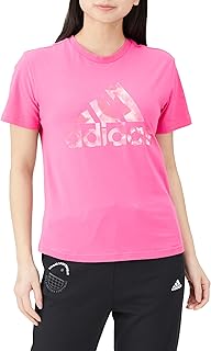 KLU50 Women's Short Sleeve T-Shirt, Floral Graphic, Big Logo, Short Sleeve