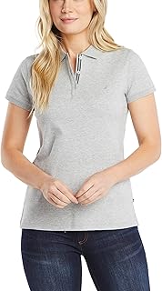 Women's 3-Button Short Sleeve Breathable 100% Cotton Polo Shirt