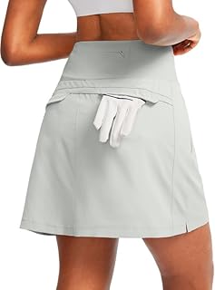 Golf Skorts Skirts for Women with 5 Pockets Women's High Waisted Lightweight Athletic Skirt for Tennis Running