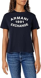 Women's Cotton Jersey Logo 1991 Crew Neck Fitted Tee