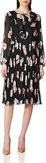 Women's Smock Waist Fit and Flare Dress