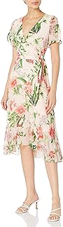 Women's Short Sleeve Midi Dress