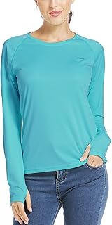 Women's UPF 50+ Sun Protection Shirt Long Sleeve SPF UV Shirt Hiking Outdoor Top Lightweight