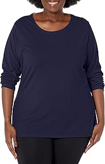 Women's Plus Size Long Sleeve Tee