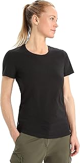 Merino Women's Central Classic Short Sleeve Wool T Basic Casual Shirt