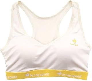 Coq Sportif 562 Women's Sports Bra, Racer Back, Half-Top, Molded Cup, Esthelbear, Stretch, UV Protection