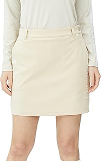Sportif Golf QGWXJE06 Women's Skirt, Souffle Retouch, Cardboard Knit, Waterproof, Stretch, Back Pleat, Casual, Golf