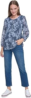 Women's Short Sleeve Essential Everyday Soft Sportswear Flutter Tee