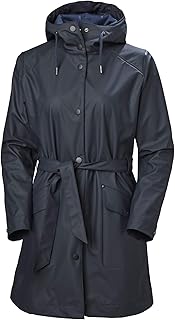 Helly-Hansen Women's Kirkwall Ii Waterproof Belted Rain Coat with Hood