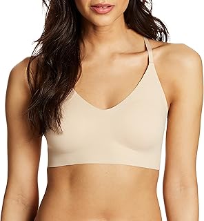 Women's Pure V-Neck Comfort Pullover Lace Back Bra