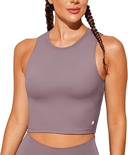 Sports Bras for Women Removable Padded Yoga Tank Tops Sleeveless Fitness Workout Running Crop Tops