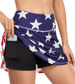 Tennis Skirts for Women with Pockets High Waisted Athletic Golf Skorts Skirts