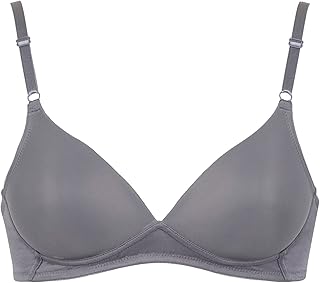 KB1521 Women's Wirefree Bra, Non-See-through, Underwear, T-shirt Bra, AA, A, B Cup