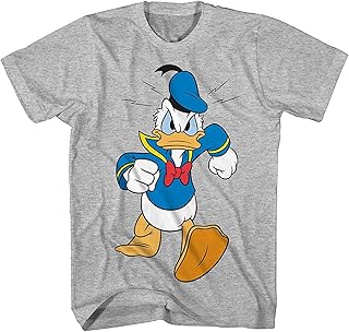 Mens Donald Duck Shirt - Classic Vintage Donald Duck Tee Shirt - Donald Duck Graphic T-Shirt