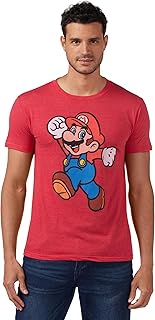 Men's Super Mario Jump Pose T-Shirt