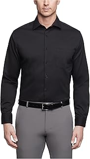 Men's Dress Shirt Regular Fit Stain Shield Stretch