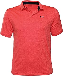 Men's Play Off Heather Polo Shirt HeatGear Top 1351131