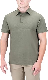 Men's Assessor 2.0 Tactical Polo, Short Sleeve T-Shirts, Outdoor Clothing for Police, Special Ops, Athletic Fit