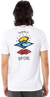 Lip Curl CTESV9 / SEARCH ICON TEE Men's Short Sleeve Printed T-shirt (Brand Logo) Classic