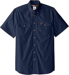 Riggs Workwear Men's Short Sleeve Riptop Work Shirt