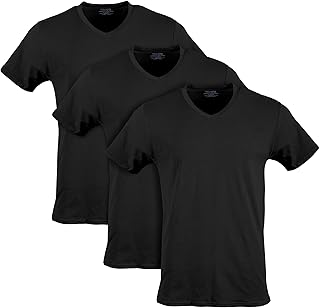 Gildan Mens Cotton Stretch T-Shirts, Multipack