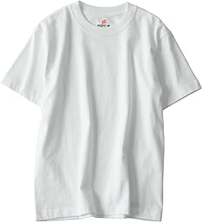 Beefy H5180-2 Men's Short Sleeve T-Shirt, Round Neck, 2-Piece Set, 100% Cotton, Round Body, Tagless Design, Beefy T Shirt 2P