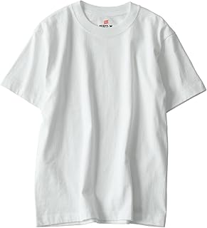 Beefy H5180-2 Men's Short Sleeve T-Shirt, Round Neck, 2-Piece Set, 100% Cotton, Round Body, Tagless Design, Beefy T Shirt 2P