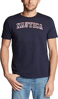Men's Short Sleeve 100% Cotton Classic Logo Series Graphic Tee Shirt