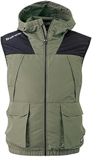 Cos Nobuoka GLADIATOR Men's Air Conditioned Fuujin Clothing, Voltcool, Vest, Single Item, Outdoor Taste, Fan/Battery Sold Separately, Heat Protection