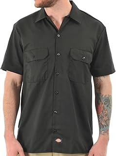 Men's Big and Tall Short-Sleeve Work Shirt