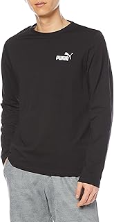 Men's Long Sleeve T-shirt, Simple ESS No. 1 Logo, LS T-shirt
