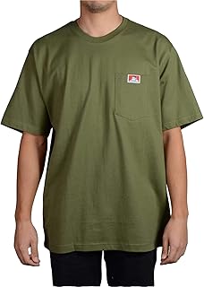 Men's Classic Label Short Sleeve Heavy Duty T-Shirt