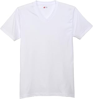 HM2125G Men's Short Sleeve T-shirt (Set of 3), Easy to Dry and Dry to the Touch, V-Neck, Blue Label