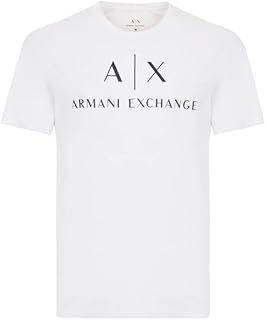 A|X ARMANI EXCHANGE Men's Crew Neck Logo Tee