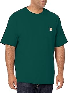 Men's Loose Fit Heavyweight Short-Sleeve Pocket T-Shirt Closeout