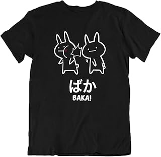 Men Women Funny Graphic Tee Japanese Anime T Shirt