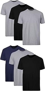 Men's Tagless ComfortSoft Crewneck T-Shirts, 6 Pack