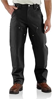 Men's Firm Duck Double-Front Work Dungaree Pant B01