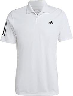 MLE71 Men's Tennis Club 3-Stripes Polo Shirt