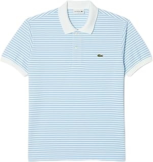 Men's Casual Official L.12.12 Marine Striped Polo Shirt
