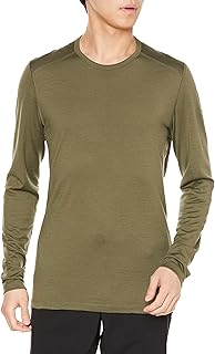 Ice Breaker Men's 200 Oasis LS Crew Odor-Resistant Flat Seam