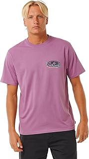 Lip Curl 0F3MTE / MASON PIPELINER TEE Men's Short Sleeve Printed T-shirt (Brand Logo) Summer