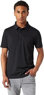 Mens Golf Polo with Zipper Pocket