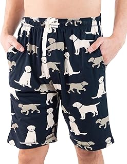 Pajama Shorts for Men, Men's Pajama Bottoms, Sleepwear