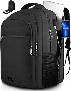 Z-MGKISS Large Laptop Backpack, 42L Travel Laptop Bag, TSA Approved Backpack, USB Backpack Fits 17.3 Inch Laptop