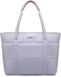 Computer Tote Bag for Women, Large Capacity Laptop Tote Handbag for Work Office Travel
