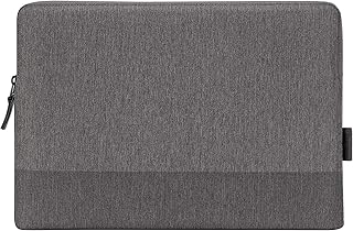 Targus TSS97504GL CityLite Pro Modern Protective and Shockproof Laptop Sleeve, Gray, 13-Inch