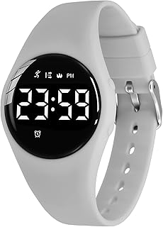 Kids Fitness Tracker Watch, Digital Activity Tracker Watch for Kids Ages 3-12, Non-Bluetooth, Alarm/Calorie/Pedometer Count Steps Wrist Watch for Kids
